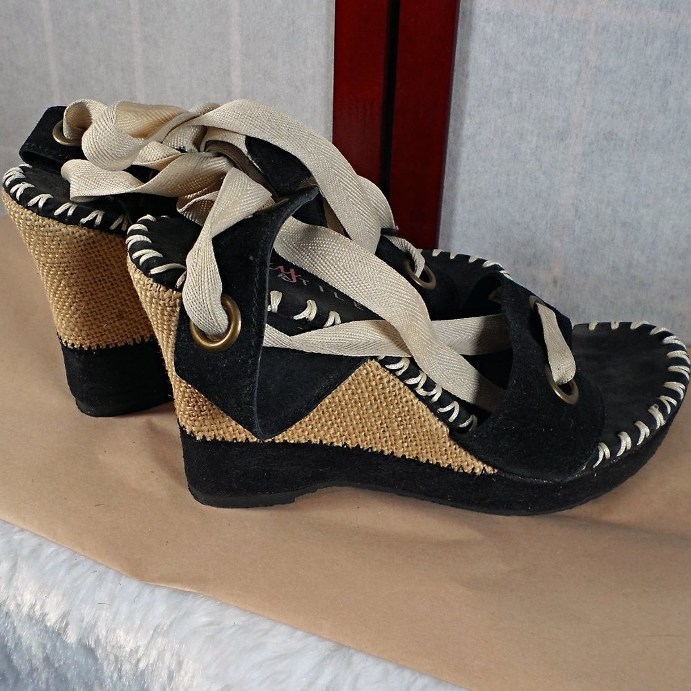 Very Volatile Real Suede Espadrilles, 6
